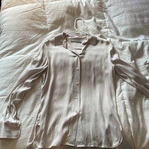 Vince blouse shirt light pink